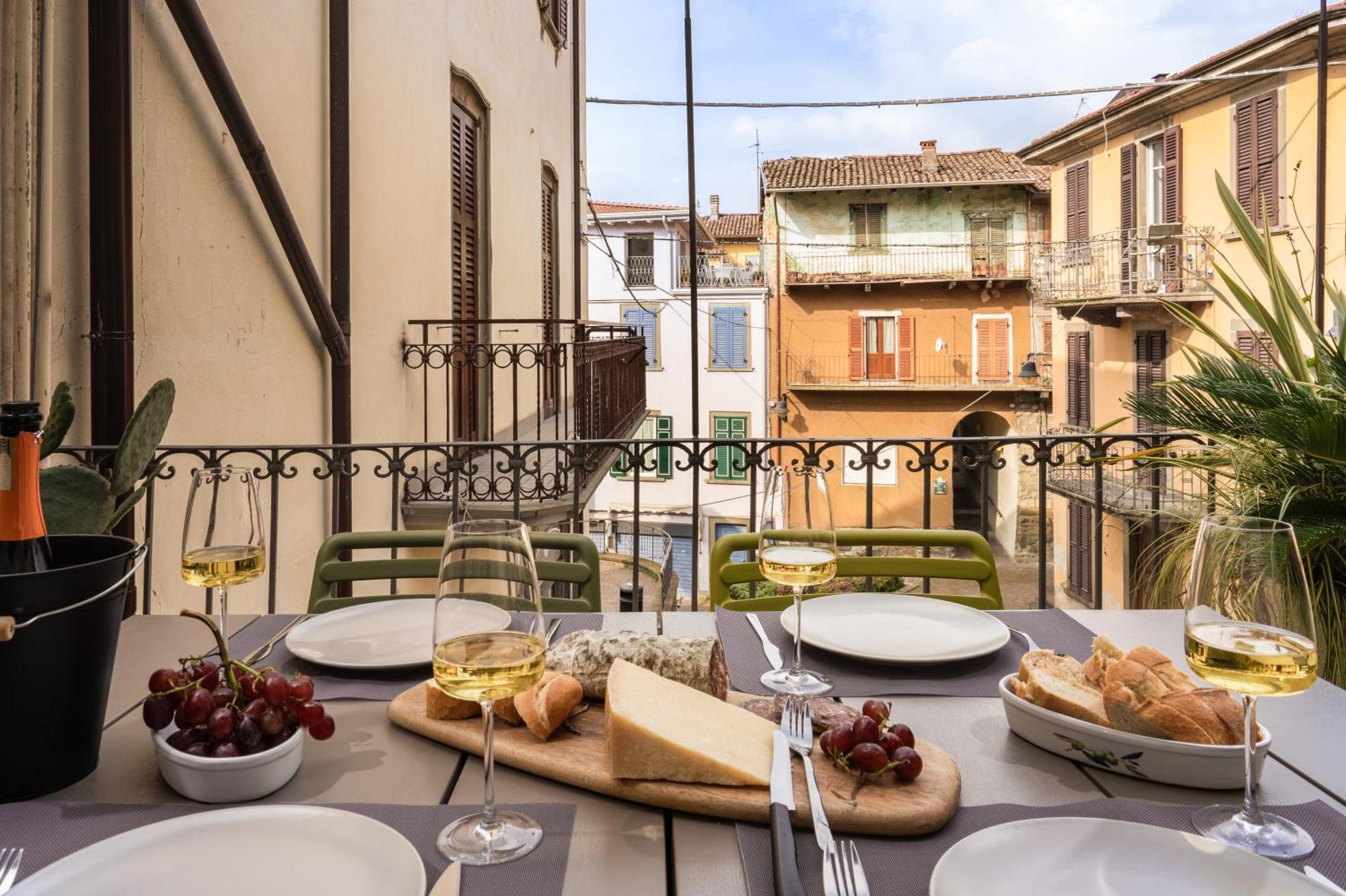 La Casa Sulla Terrazza Lejlighed Sarnico Eksteriør billede